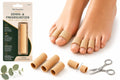 S&A Essentials Toe & Finger Cover - Anti Friction Toe Protectors Against Pressure & Friction - Corns & Callus Protection - Cut to Size - S/M/L (Size S Diameter 1.5 cm, Length 15 cm)