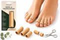S&A Essentials Toe & Finger Cover - Anti Friction Toe Protectors Against Pressure & Friction - Corns & Callus Protection - Cut to Size - S/M/L (Size L Diameter 2.5 cm, Length 15 cm)
