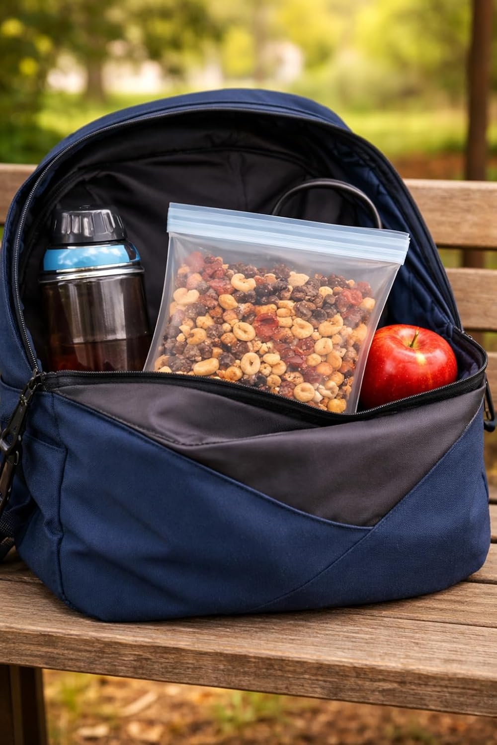 Silicone Freezer Bags 1500ml - Reusable, BPA Free, Leak Proof, Dishwasher Safe, Stand Base, Airtight Zip Seal for Food, Freezer & Camping - S&A Essentials | Leak-proof
