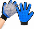 Generisch Dog & Cat Grooming Glove - Pet Hair Brush with 5-Finger Design - Removes Loose Hair, Undercoat & Dirt - Grooming Glove for Wet & Dry Fur - S&A Essentials®